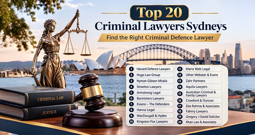 Top 20 Criminal Lawyers Sydney: Find the Right Criminal Defence Lawyer