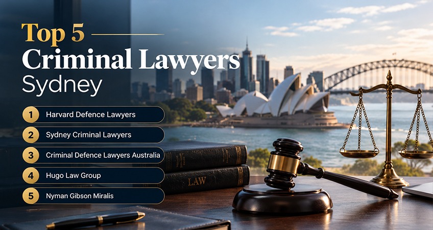Top 5 Criminal Lawyers Sydney: Criminal Defence Firms to Consider